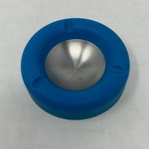 Marlboro Promo Ashtray Stainless Steel Silicone Menthol Smooth Retro Collectible